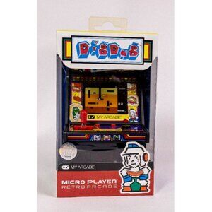 My Arcade Micro Player Dig Dug Retro Arcade Brand New